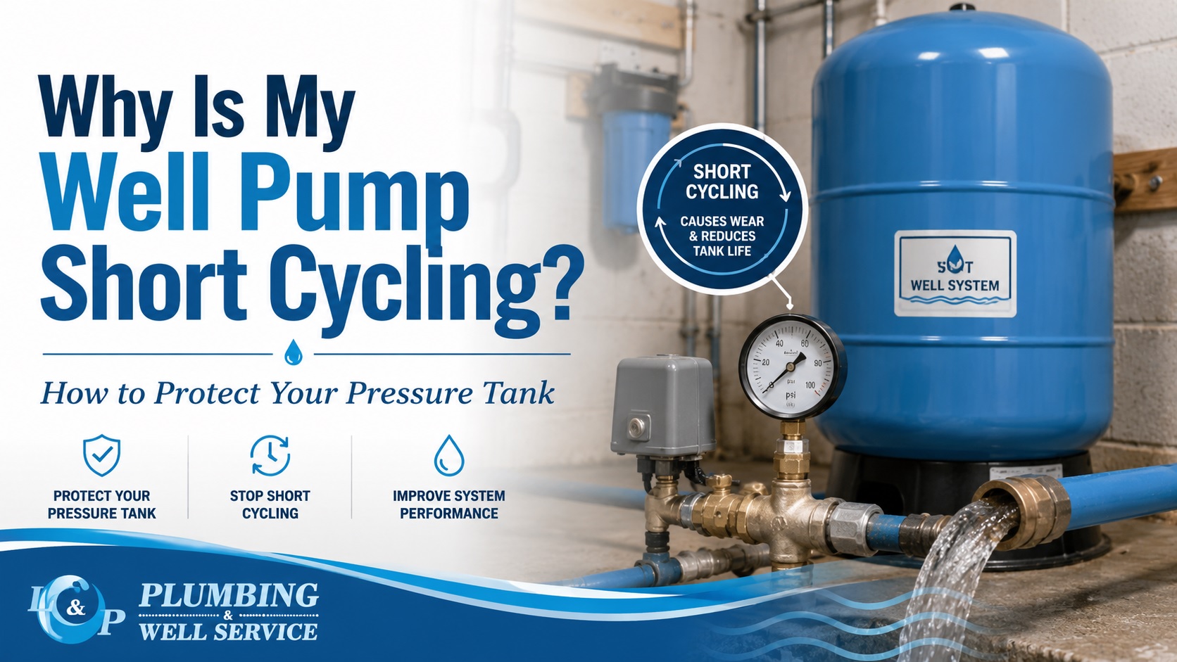 short cycling well pump