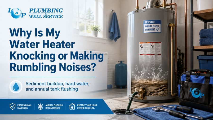 water heating knocking noise